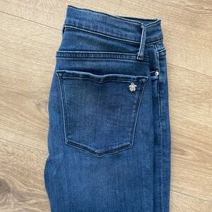 Blank orchid mid rise skinny